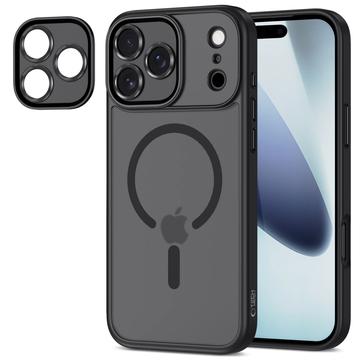 iPhone 17 Pro Max Tech-Protect MagCam Cover - MagSafe-kompatibel - mat sort
