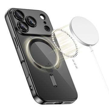 iPhone 17 Pro Max Tech-Protect MagFlex Cover - MagSafe-kompatibelt - klar / sort