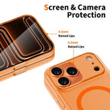 iPhone 17 Pro Max Tech-Protect MagSlim MagSafe Cover - Mat / Kosmisk Orange