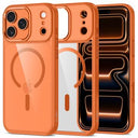 iPhone 17 Pro Max Tech-Protect Magmat Cover - MagSafe Kompatibel - Kosmisk Orange / Klar