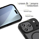 iPhone 17 Pro Max Tech-Protect Magmat Cover - MagSafe Kompatibel - Mat Sort