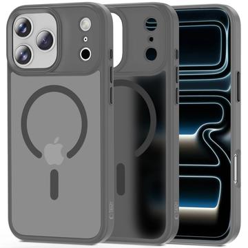 iPhone 17 Pro Max Tech-Protect Magmat Cover - MagSafe Kompatibel - Mat farvekridtgrå
