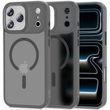 iPhone 17 Pro Max Tech-Protect Magmat Cover - MagSafe Kompatibel - Mat farvekridtgrå