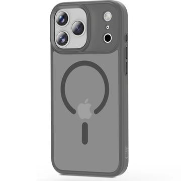iPhone 17 Pro Max Tech-Protect Magmat Cover - MagSafe Kompatibel - Mat farvekridtgrå