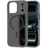 iPhone 17 Pro Max Tech-Protect Magmat Cover - MagSafe Kompatibel - Mat farvekridtgrå