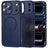 iPhone 17 Pro Max Tech-Protect Magmat Cover - MagSafe Kompatibel - Dybblå