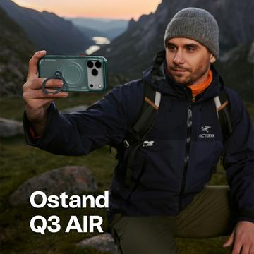 iPhone 17 Pro Max Torras Ostand Q3 Air MagSafe cover - Grøn