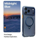 iPhone 17 Pro Max Torras Ostand Q3 Air MagSafe cover - Midnatsblå