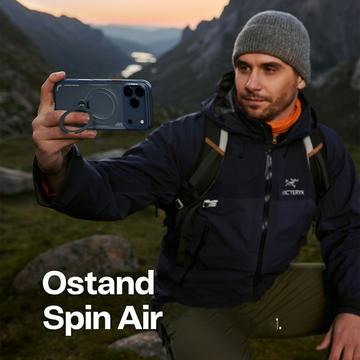 iPhone 17 Pro Max Torras Ostand Q3 Air MagSafe cover - Midnatsblå