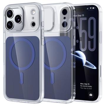 iPhone 17 Pro Max Tofarvet hybrid cover - MagSafe-kompatibel - Blå