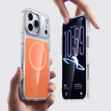 iPhone 17 Pro Max Tofarvet hybrid cover - MagSafe-kompatibel - Orange
