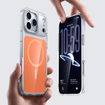 iPhone 17 Pro Max Tofarvet hybrid cover - MagSafe-kompatibel - Orange