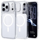 iPhone 17 Pro Max Tofarvet hybrid cover - MagSafe-kompatibel - hvid