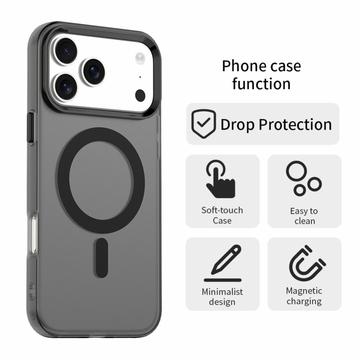 iPhone 17 Pro Max UltraGuard Matte MagSafe Cover - Sort