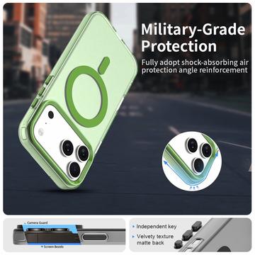 iPhone 17 Pro Max UltraGuard Matte MagSafe Cover - Grøn