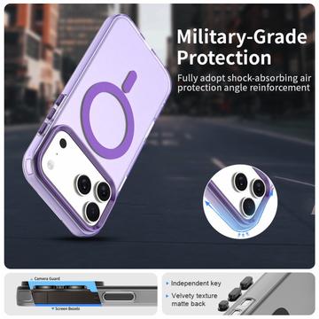 iPhone 17 Pro Max UltraGuard Matte MagSafe Cover - mørk lilla