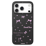 iPhone 17 Pro Max Youngkit Sweetheart Story Series MagSafe TPU Cover - sød sløjfe