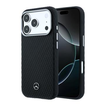 iPhone 17 Pro Mercedes-Benz Semi Wrap Cover - MagSafe-kompatibelt - Sort