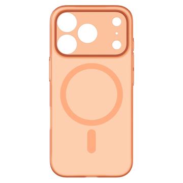 iPhone 17 Pro Momax CaseForm Lite MagSafe cover - gennemsigtig orange