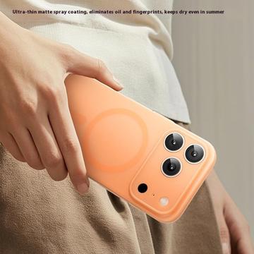 iPhone 17 Pro Momax CaseForm Lite MagSafe cover - gennemsigtig orange