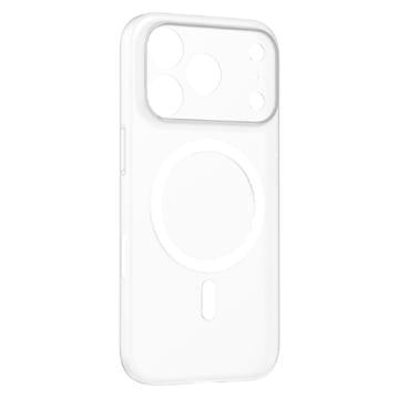 iPhone 17 Pro Momax CaseForm Lite MagSafe cover - gennemsigtig hvid