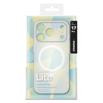 iPhone 17 Pro Momax CaseForm Lite MagSafe cover - gennemsigtig hvid
