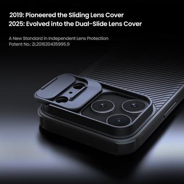 iPhone 17 Pro Nillkin CamShield Pro Hybrid Cover - Sort