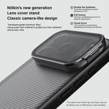 iPhone 17 Pro Nillkin CamShield Prop Hybrid Cover - Gennemsigtig sort