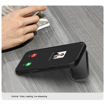 iPhone 17 Pro Nillkin CamShield Prop Hybrid Cover - Gennemsigtig sort
