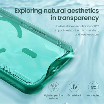 iPhone 17 Pro Nillkin IceBlade Prop Magnetisk Cover - MagSafe-kompatibel, skydelåg til linse - Grøn