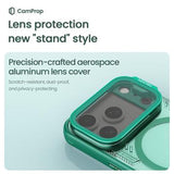 iPhone 17 Pro Nillkin IceBlade Prop Magnetisk Cover - MagSafe-kompatibel, skydelåg til linse - Grøn