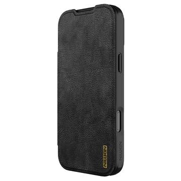 iPhone 17 Pro Nillkin Qin Pro Flip Cover - Sort