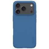 iPhone 17 Pro Nillkin Super Frosted Shield Pro Hybrid Cover - Blå