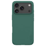iPhone 17 Pro Nillkin Super Frosted Shield Pro Hybrid Cover - Grøn