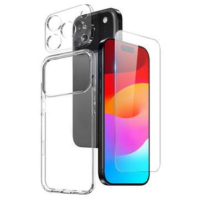 iPhone 17 Pro Northjo 3-i-1-beskyttelsessæt - Klar