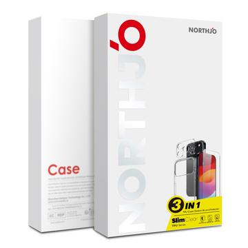 iPhone 17 Pro Northjo 3-i-1-beskyttelsessæt - Klar