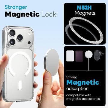 iPhone 17 Pro Northjo 3-i-1 beskyttelsessæt - MagSafe-kompatibel - Klar