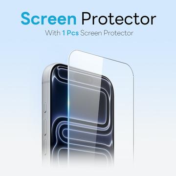 iPhone 17 Pro Northjo 3-i-1 beskyttelsessæt - MagSafe-kompatibel - Klar