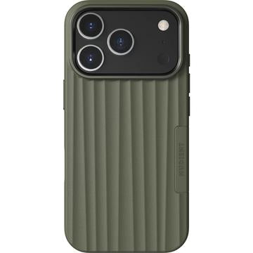 iPhone 17 Pro Nudient Bold Cover - MagSafe-kompatibel - olivengrøn