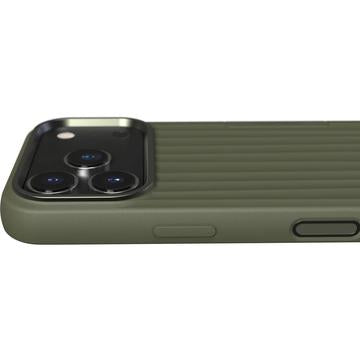 iPhone 17 Pro Nudient Bold Cover - MagSafe-kompatibel - olivengrøn