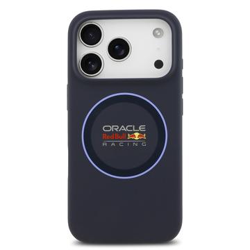 iPhone 17 Pro Oracle Red Bull Racing Blue Ring Flydende Silikone Cover - MagSafe-kompatibel - Flåde