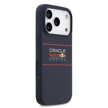 iPhone 17 Pro Oracle Red Bull Racing Silikone Cover med vandret logo - MagSafe-kompatibel - Flåde