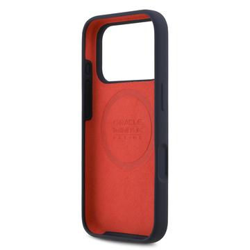 iPhone 17 Pro Oracle Red Bull Racing Silikone Cover med vandret logo - MagSafe-kompatibel - Flåde