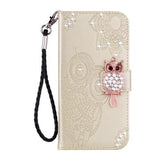 iPhone 17 Pro Ugle Rhinsten Pung - Guld