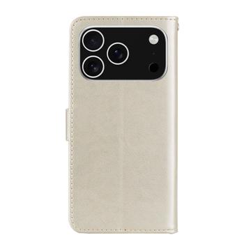 iPhone 17 Pro Ugle Rhinsten Pung - Guld