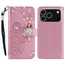 iPhone 17 Pro Ugle Rhinsten Pung - Rosaguld