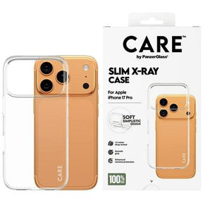 iPhone 17 Pro PanzerGlass Care Fashion Slim X-Ray-Cover - Gennemsigtig