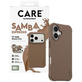 iPhone 17 Pro PanzerGlass Care Fashionable Samba Cover - MagSafe-kompatibel - Espresso