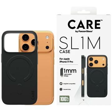iPhone 17 Pro PanzerGlass Care SL1M Cover - MagSafe-kompatibel - Sort