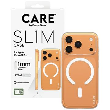 iPhone 17 Pro PanzerGlass Care SL1M Cover - MagSafe-kompatibel - gennemsigtig